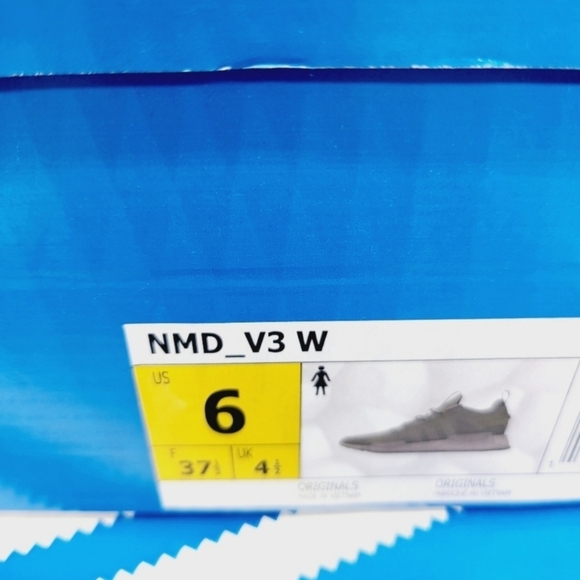 New Adidas NMD R1 V3 Feather Grey Sandy Beige Women's Running Shoes Size 6 - Picture 8 of 8